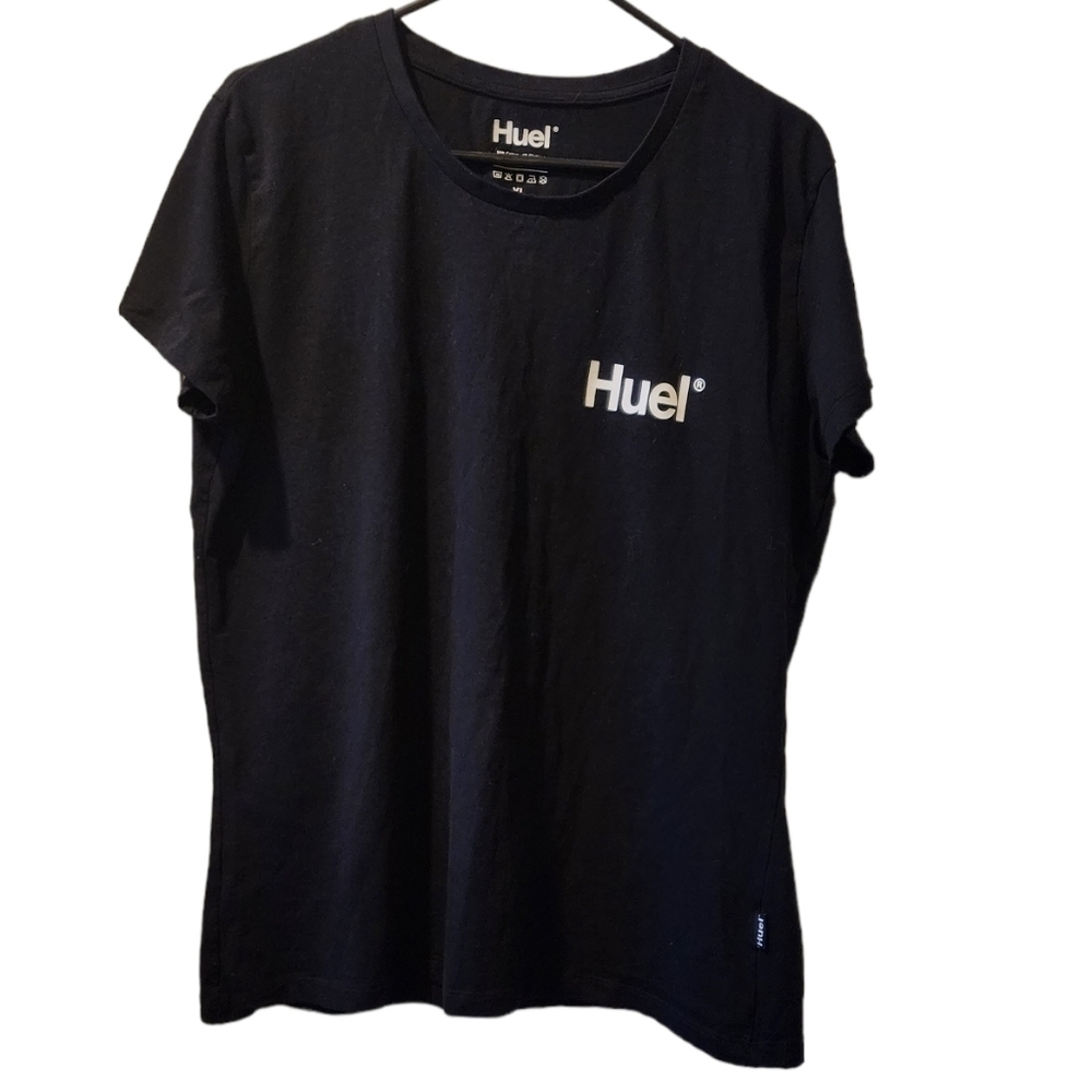 Huel Black Crew Neck Short Sleeve Men's Tee Shirt Size XL  NWOT